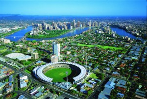 Aerial View of Brisbane